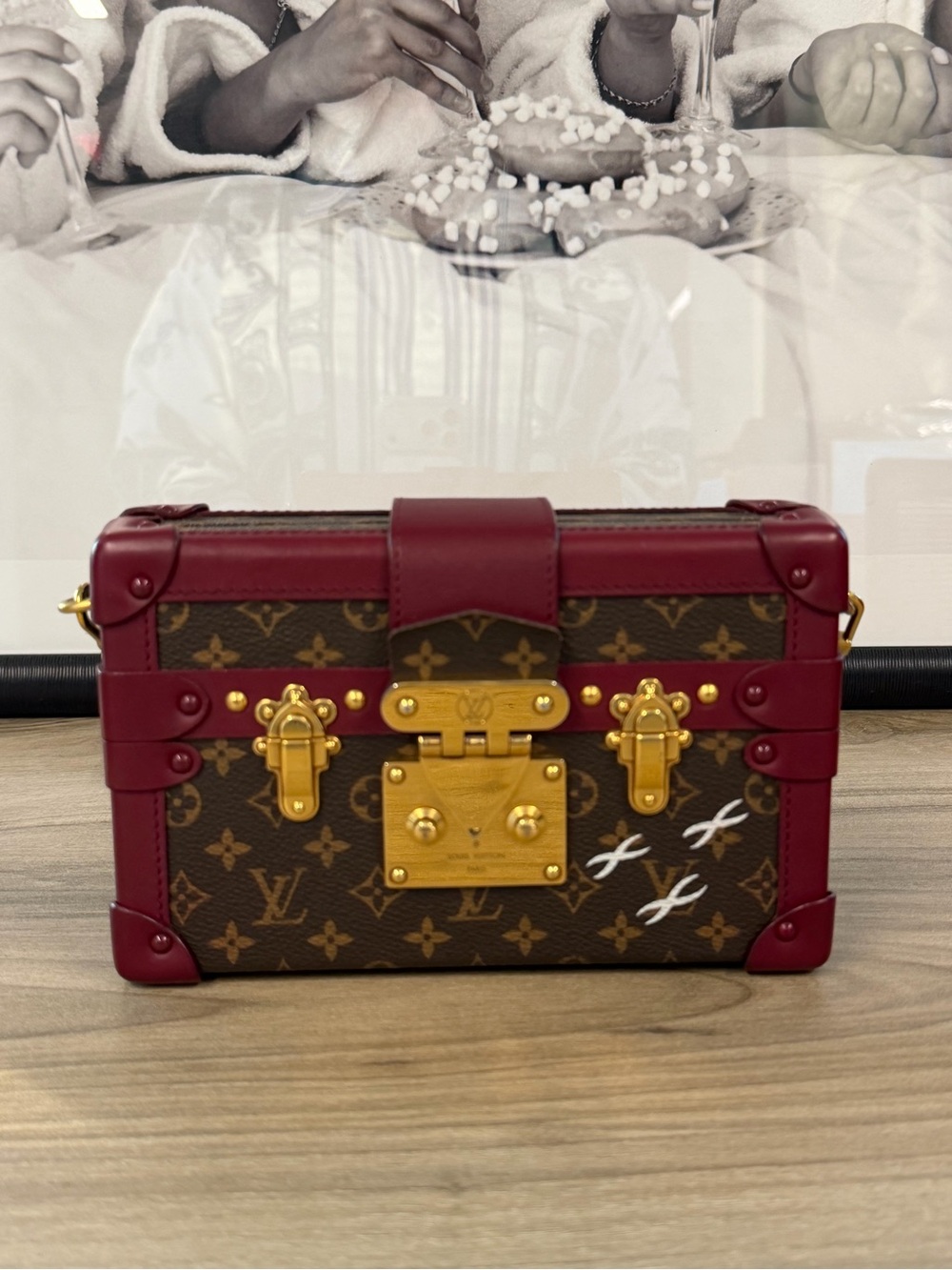 $6600 MSRP Louis Vuitton Petite Malle